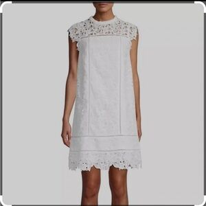 Vineyard Vines size 6 white lace dress